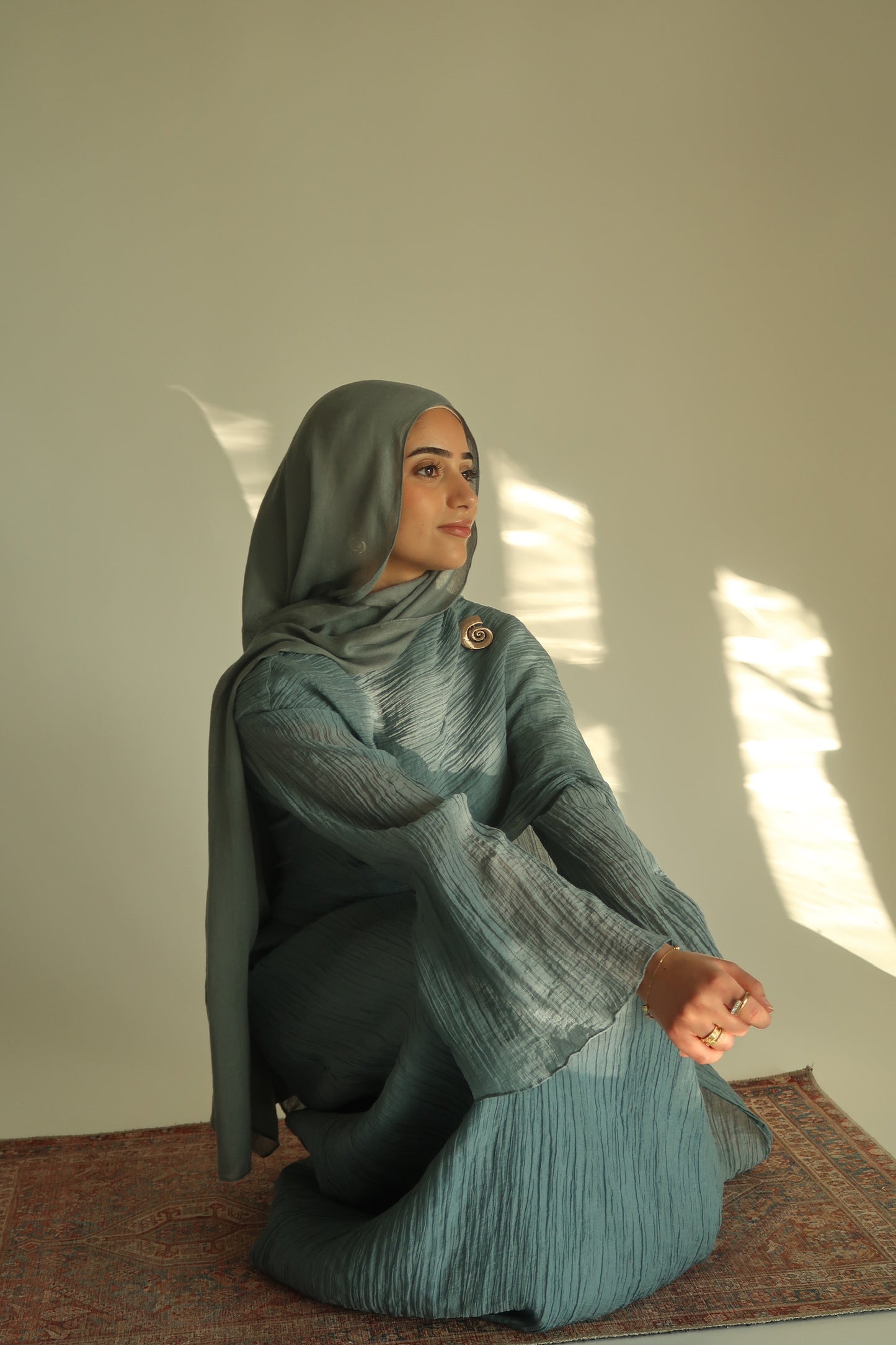 ATHENA Dress - Cerulean Blue