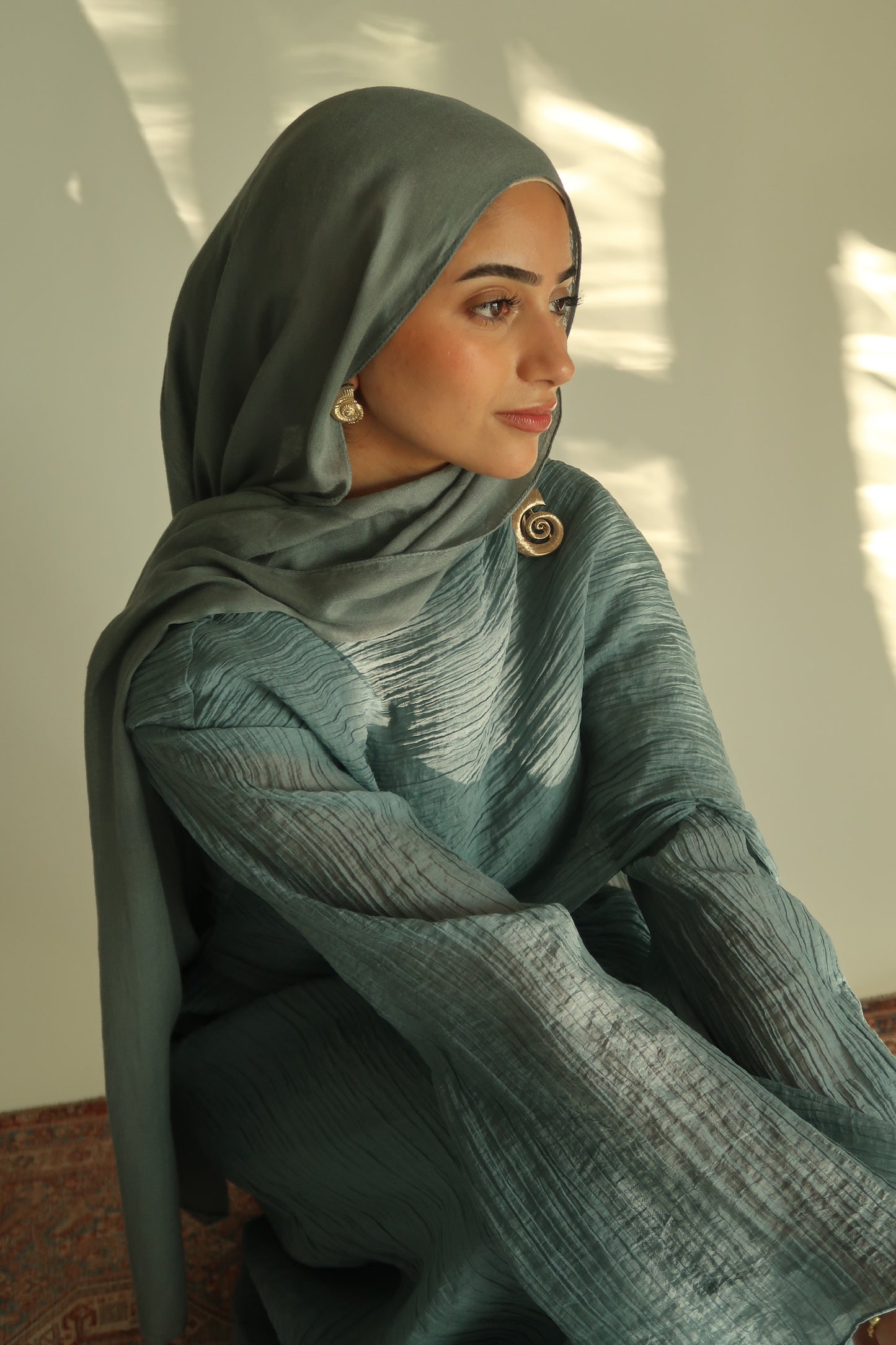 ATHENA Dress - Cerulean Blue