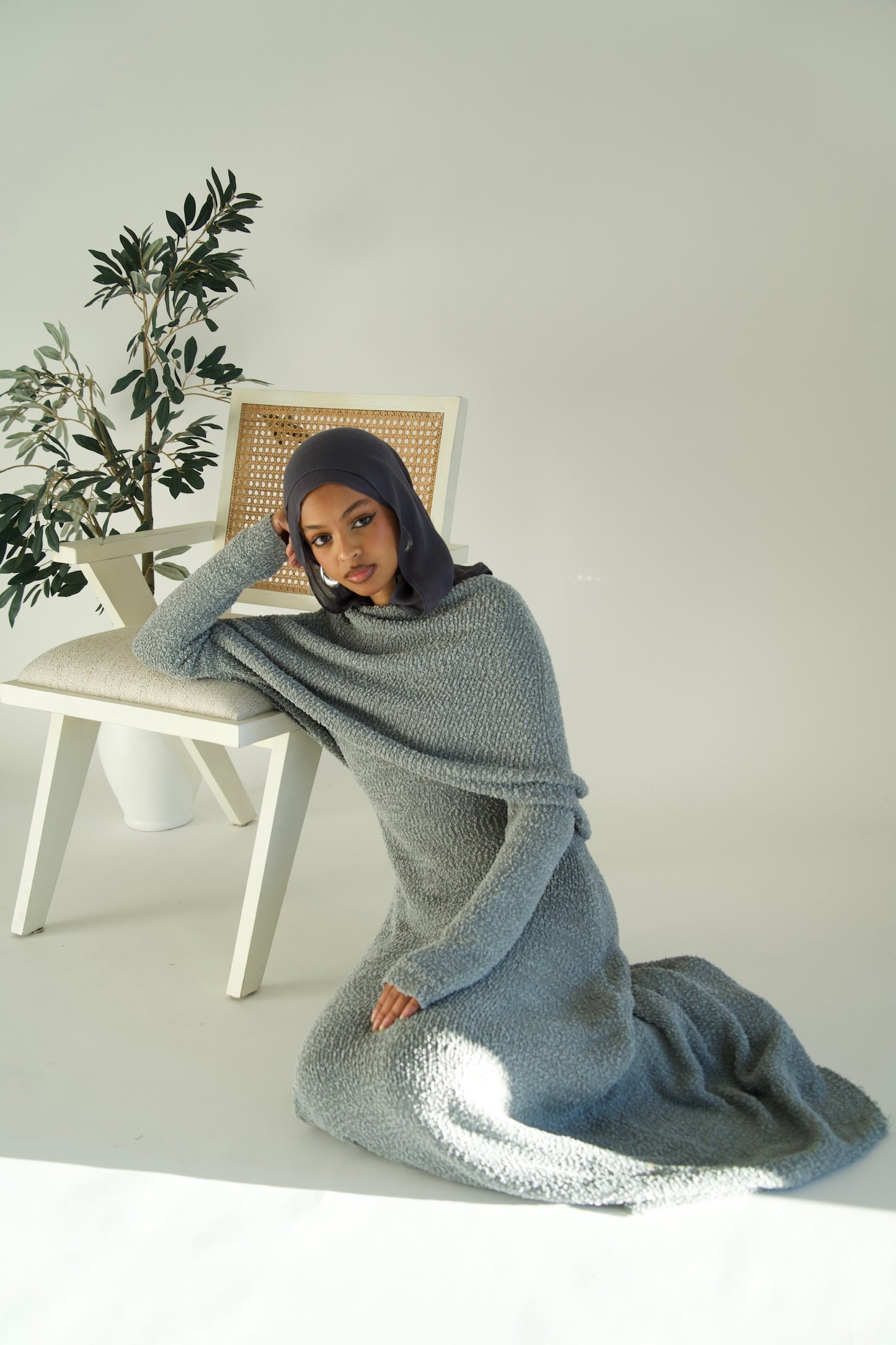 NALA Knit Dress - Slate