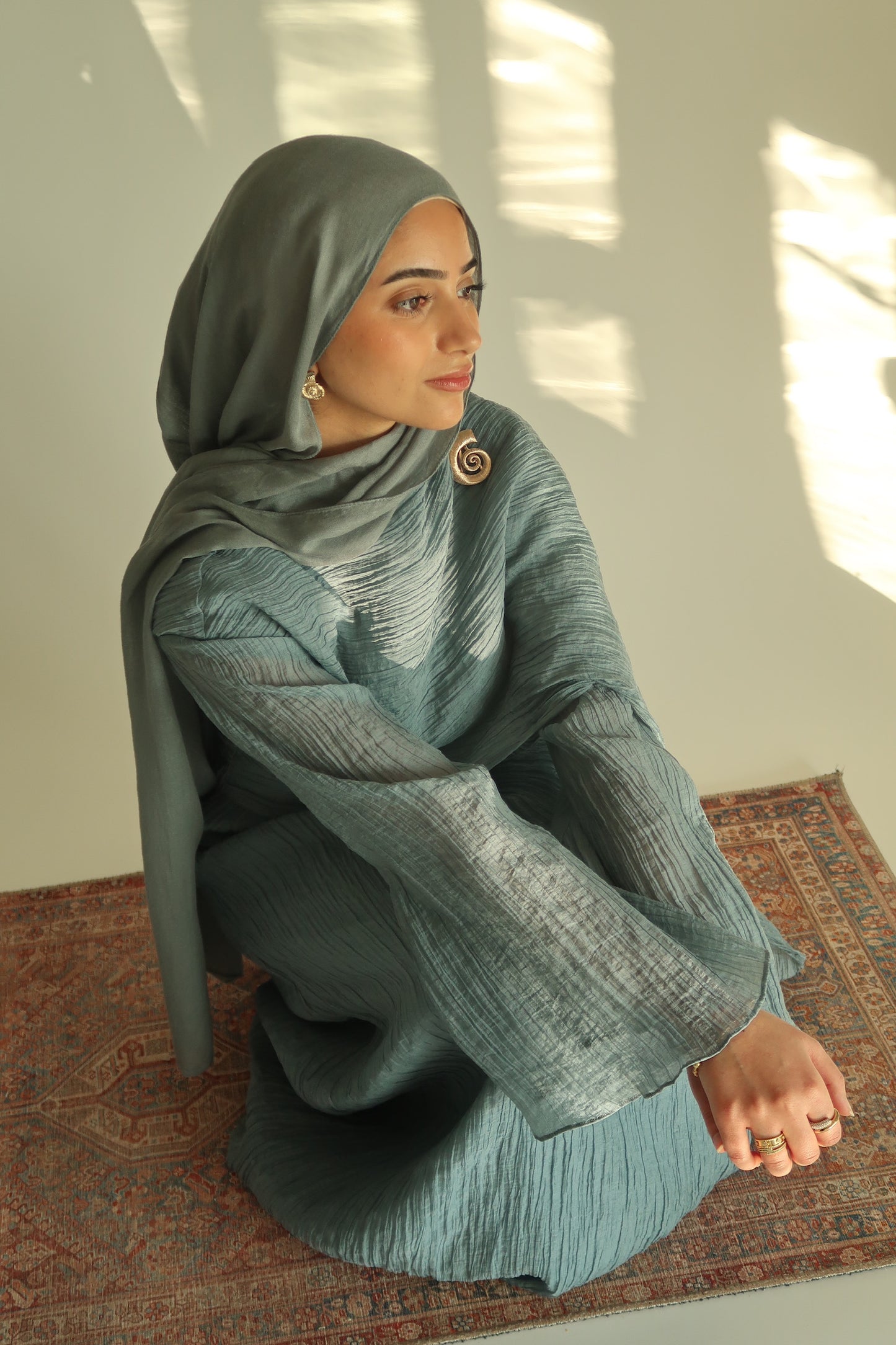 ATHENA Dress - Cerulean Blue