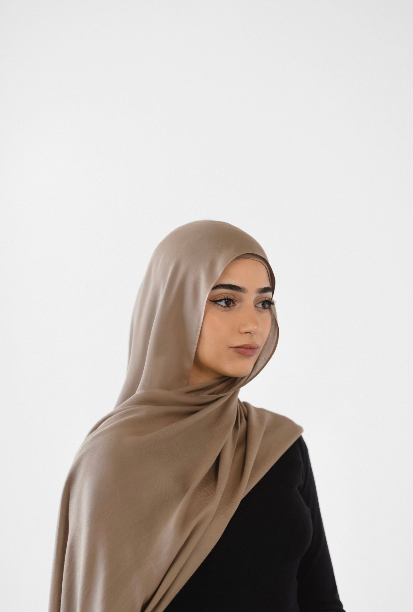 Premium Modal Hijab - Toasted Stone