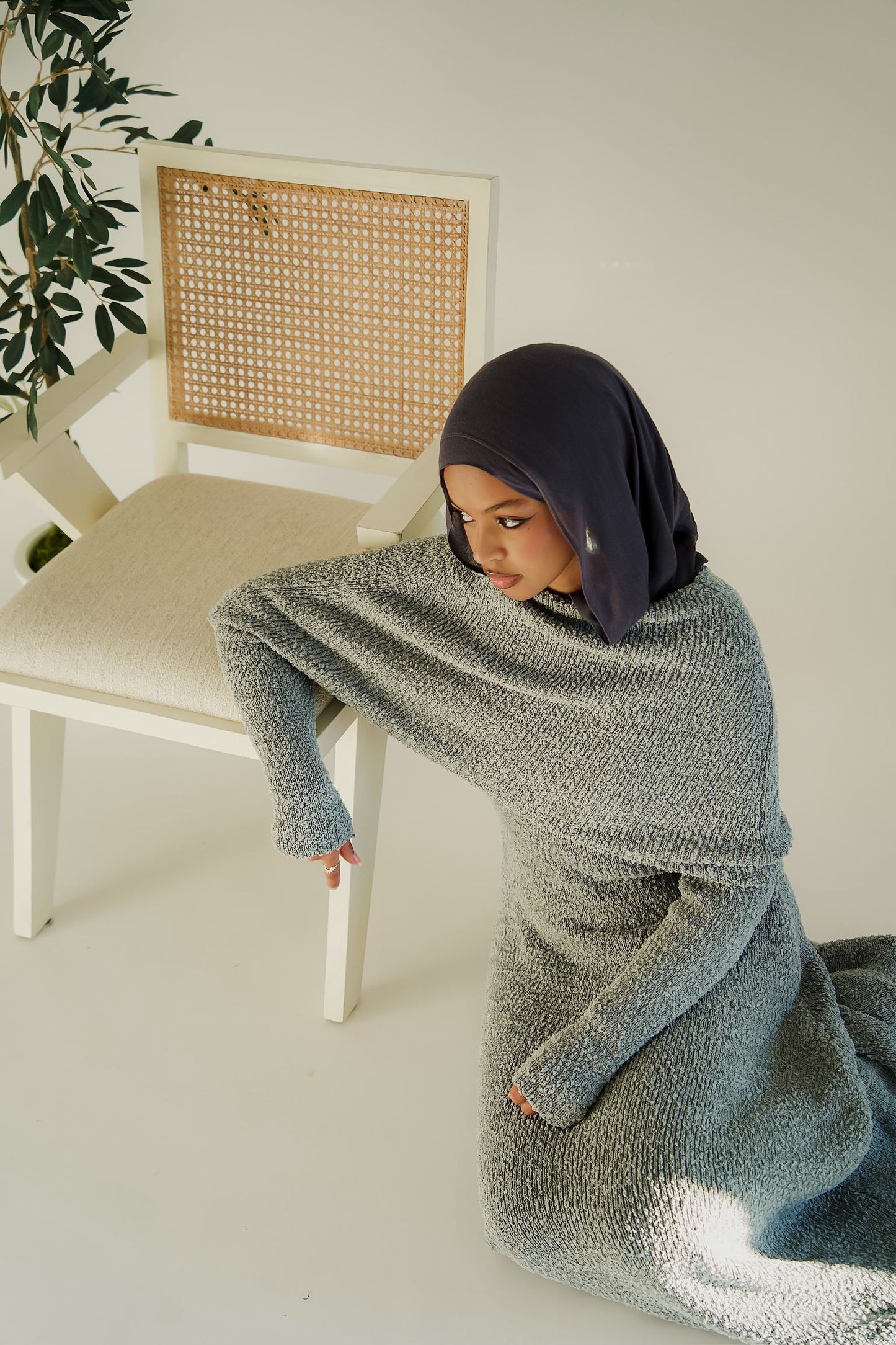NALA Knit Dress - Slate