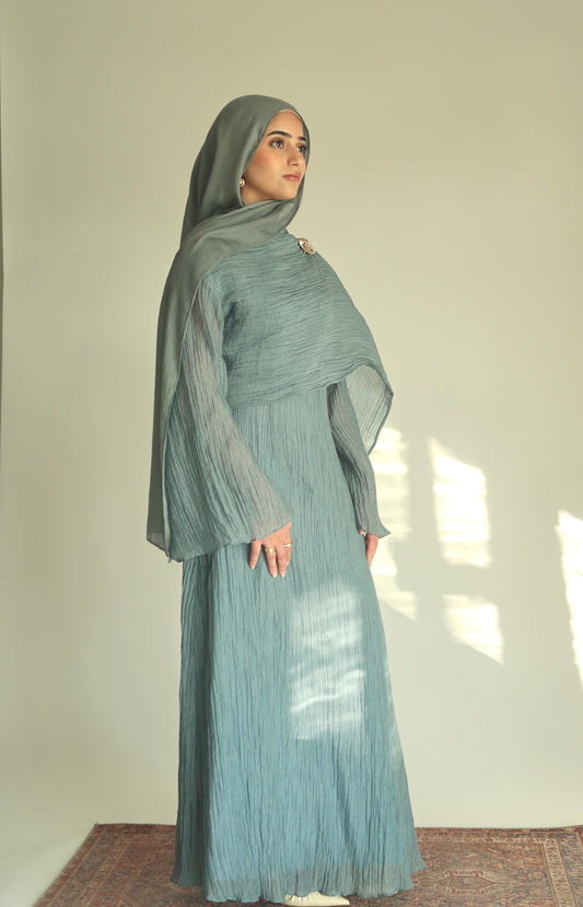 ATHENA Dress - Cerulean Blue
