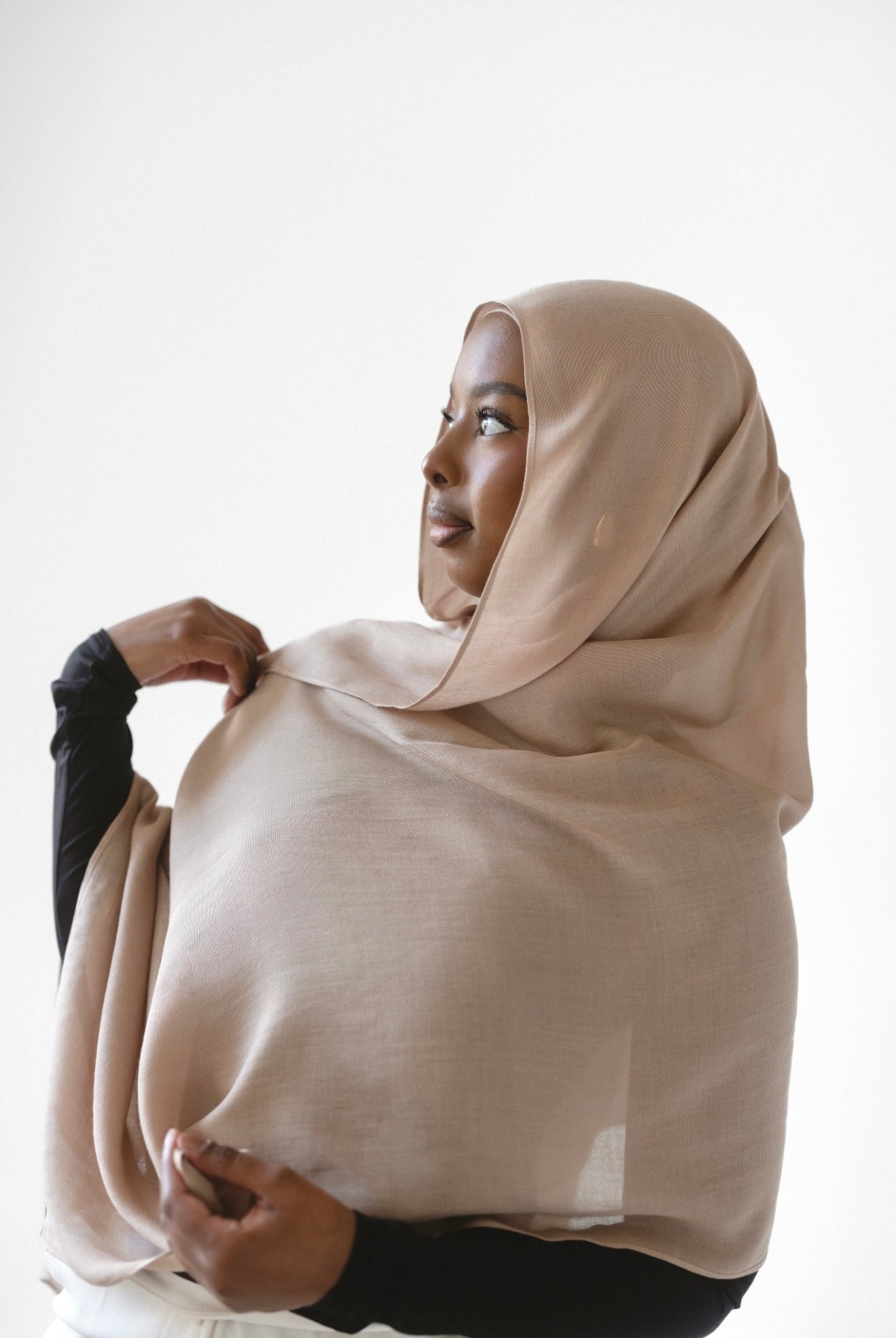 Premium Modal Hijab - Crème Brûlée