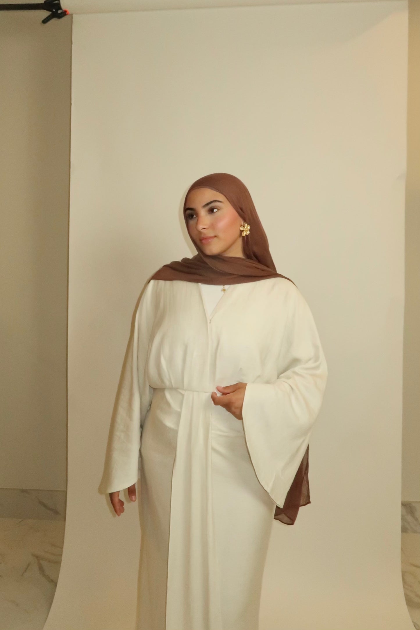 THE PHARAOH DRESS - Coconut Cream