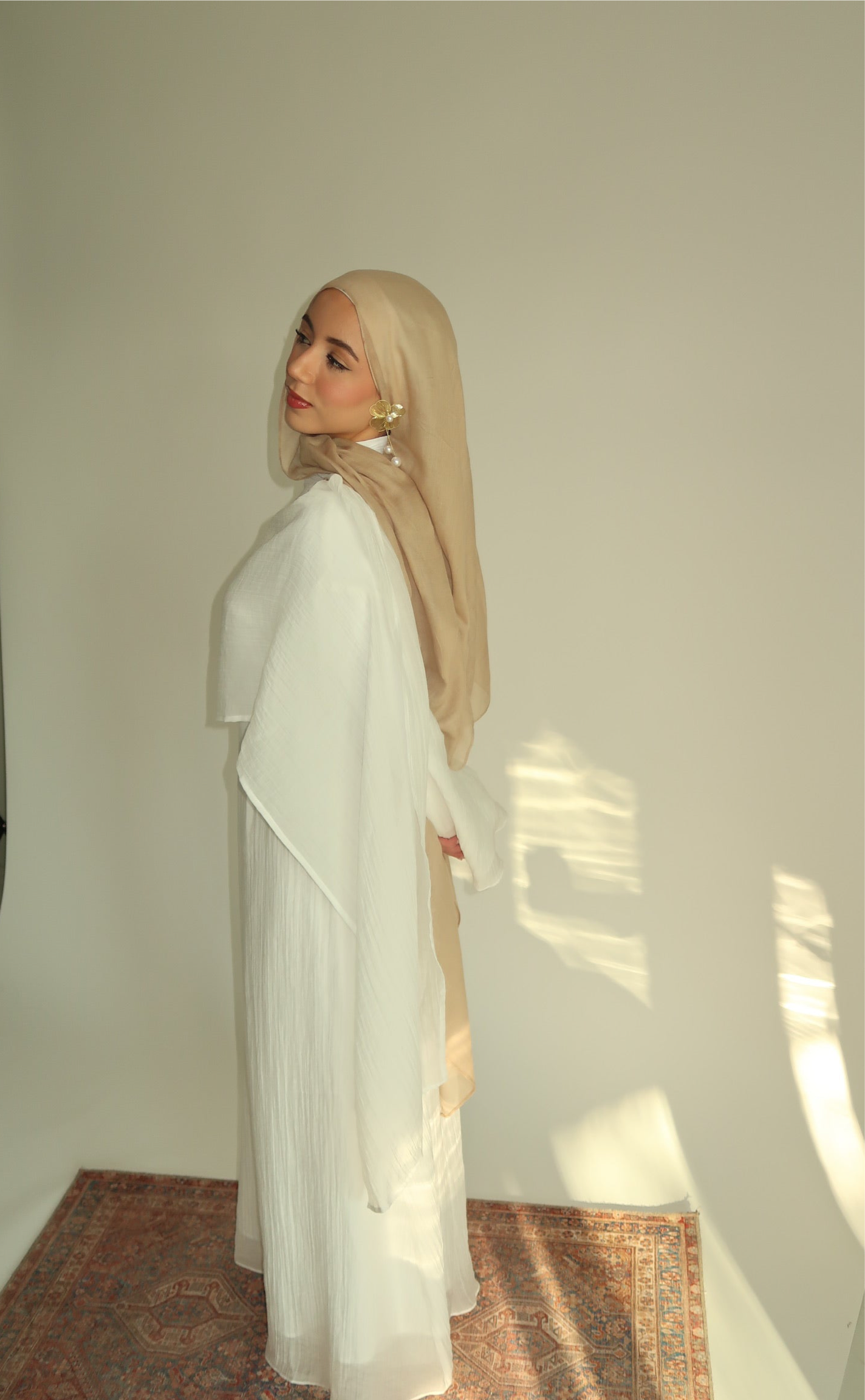 ATHENA Dress - Pearl White