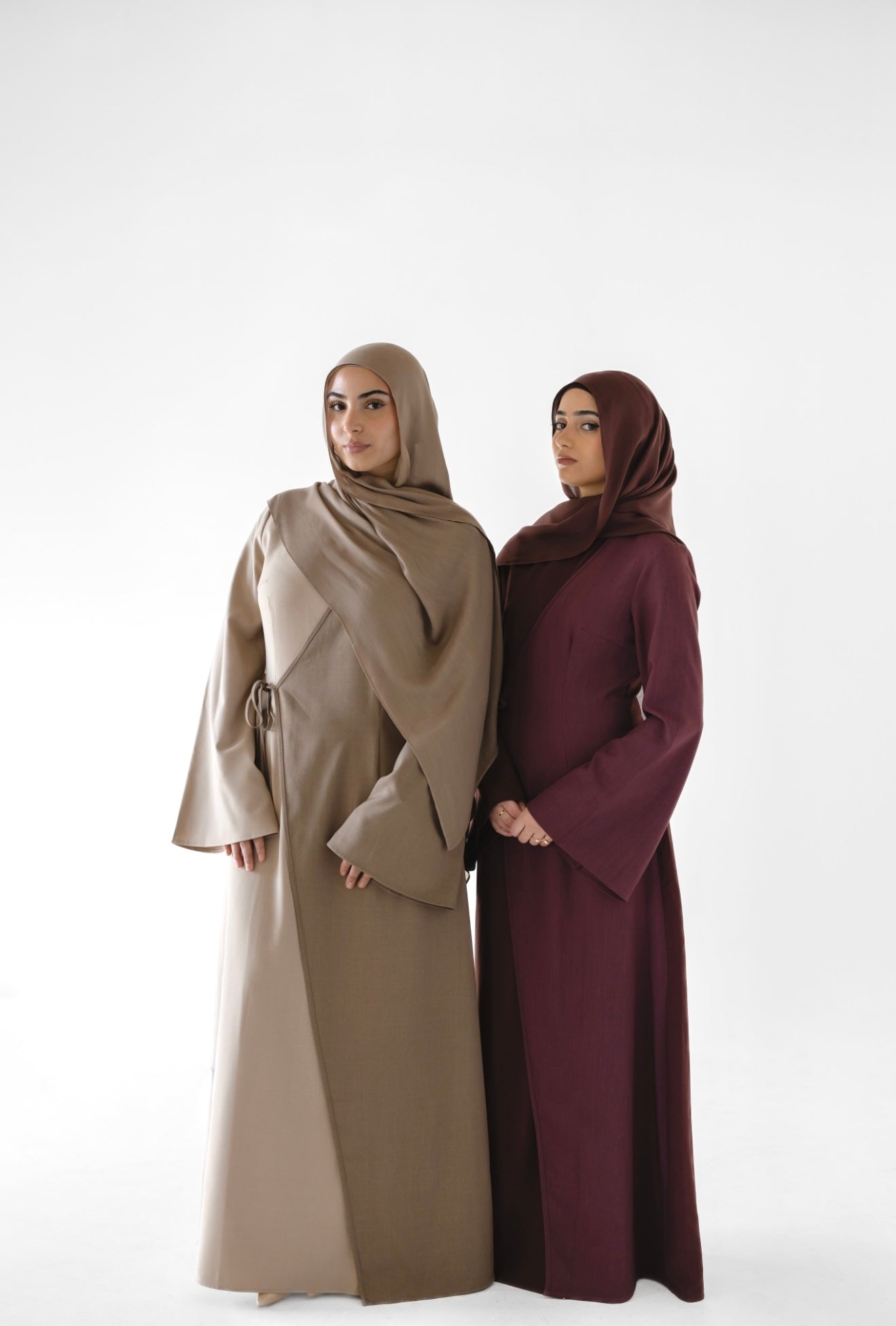 QAMAR Abaya Dress - Desert Sage
