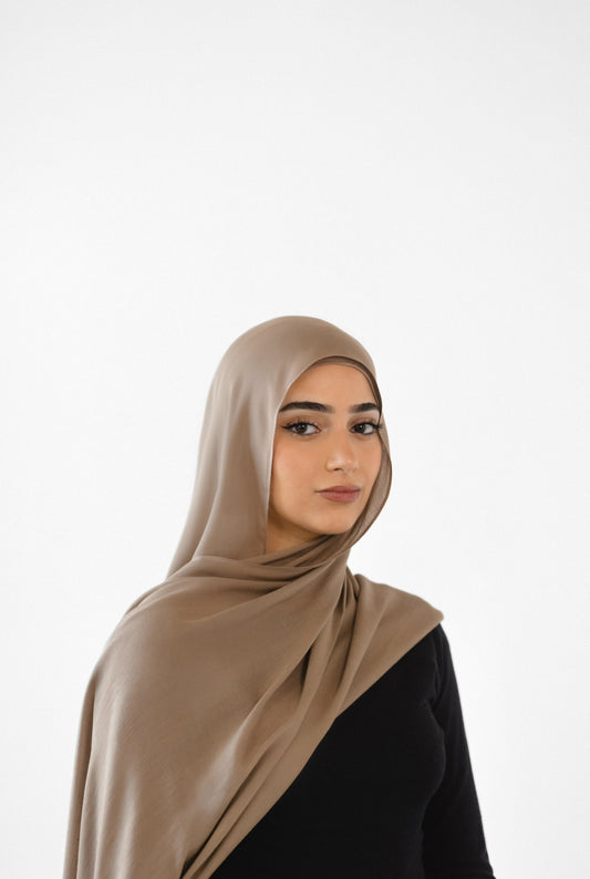 Premium Modal Hijab - Toasted Stone