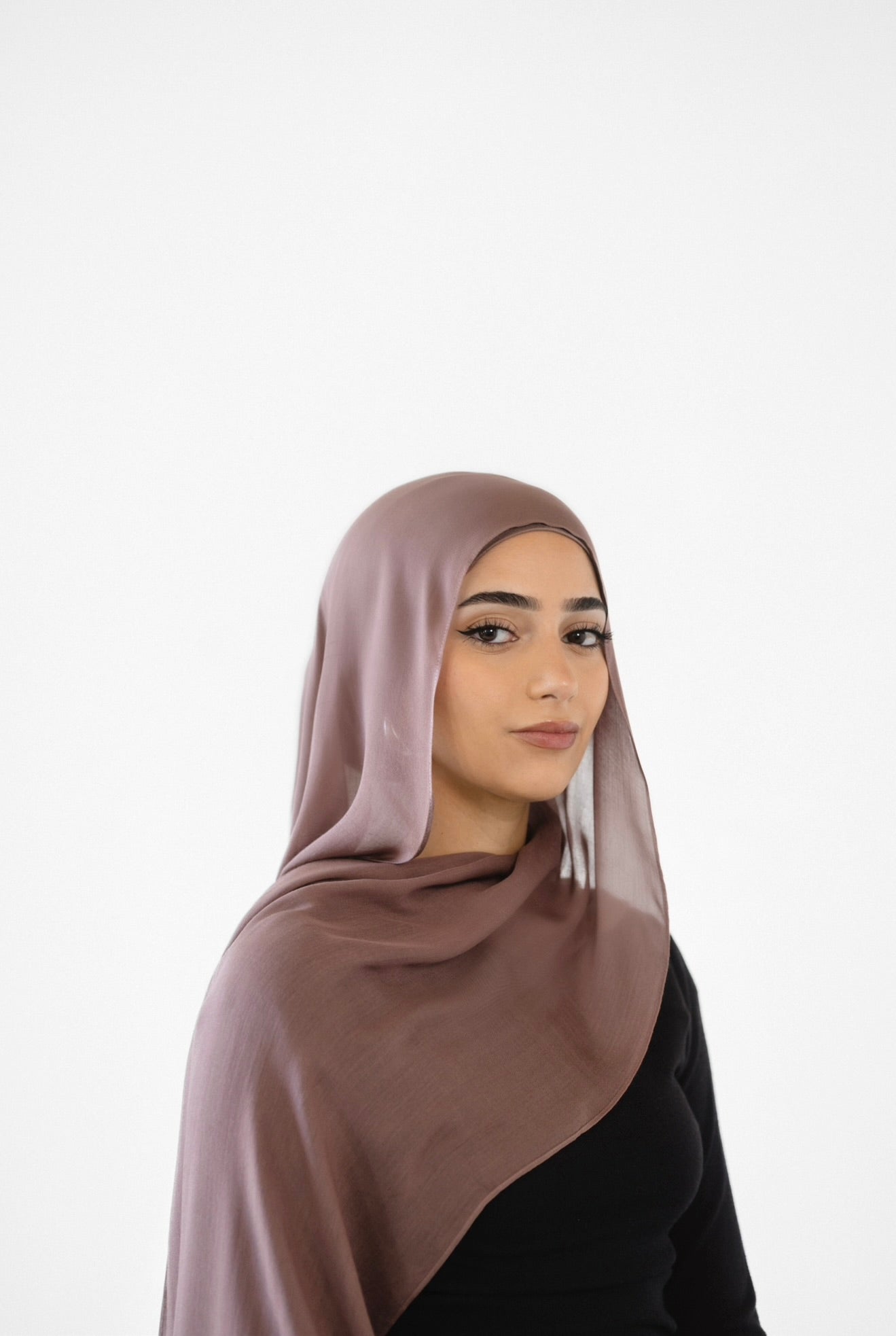 Light Modal Hijab - Rose Quartz